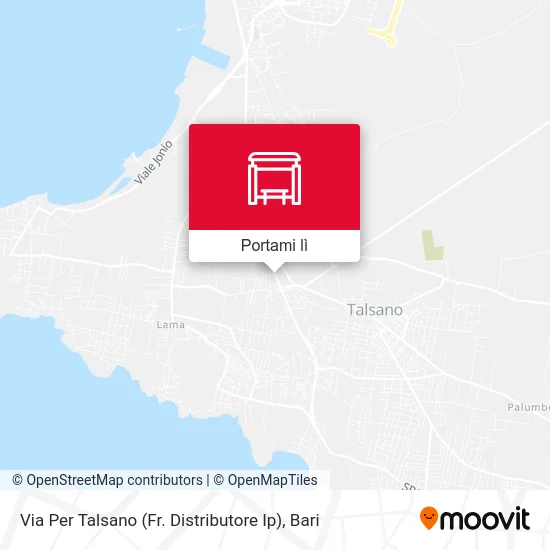 Mappa Via Per Talsano (Fr. Distributore Ip)