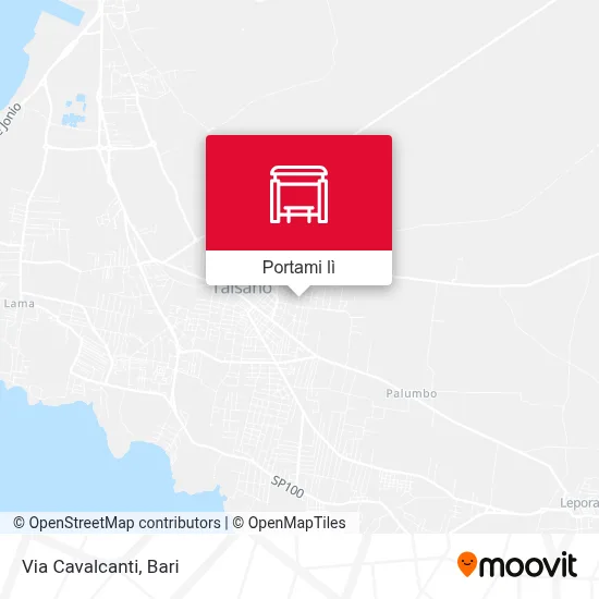 Mappa Via Cavalcanti