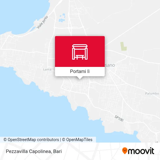 Mappa Pezzavilla Capolinea
