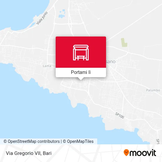 Mappa Via Gregorio VII