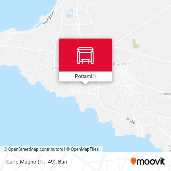 Mappa Carlo Magno (Fr.- 49)