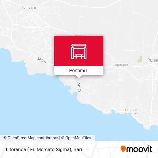 Mappa Litoranea ( Fr. Mercato Sigma)