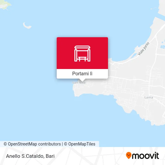 Mappa Anello S.Cataldo