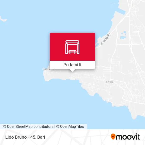Mappa Lido Bruno - 45
