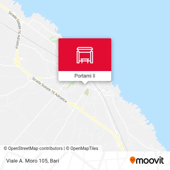 Mappa Viale A. Moro 105