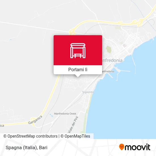 Mappa Spagna (Italia)