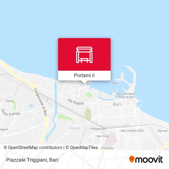 Mappa Piazzale Triggiani