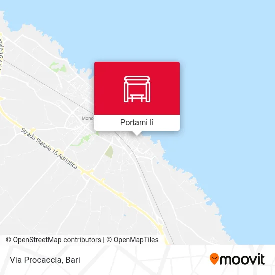 Mappa Via Procaccia