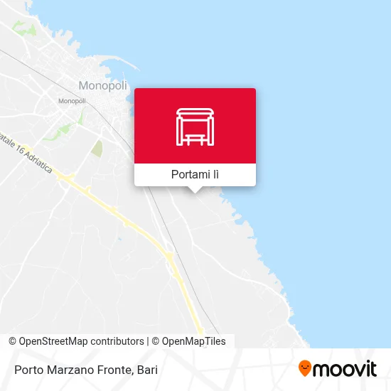 Mappa Porto Marzano Fronte