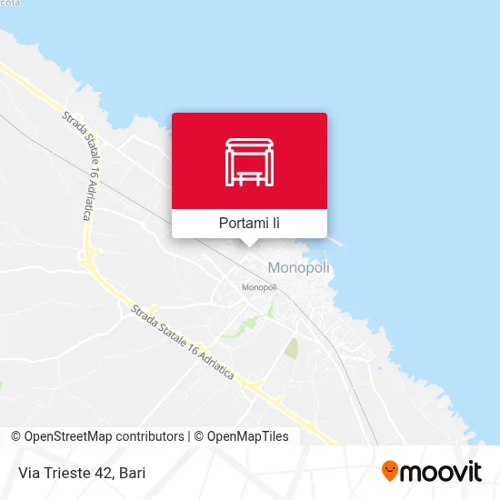 Mappa Via Trieste 42