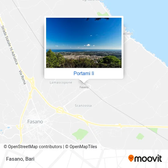 Mappa Fasano