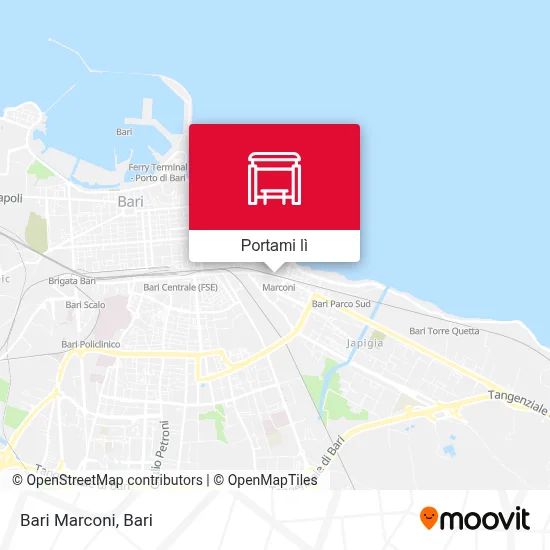Mappa Bari Marconi