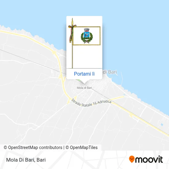 Mappa Mola Di Bari