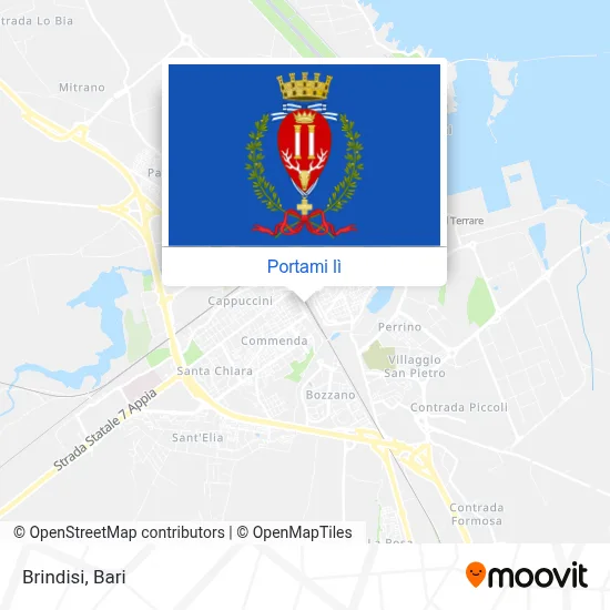 Mappa Brindisi