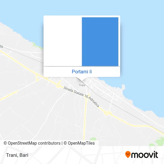 Mappa Trani