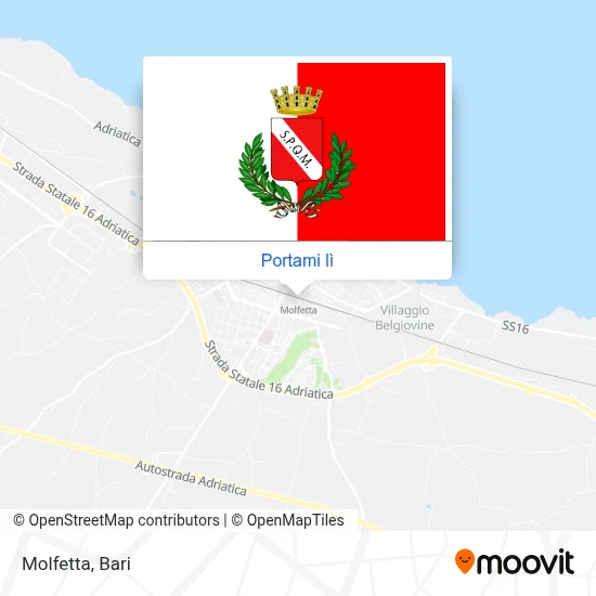 Mappa Molfetta