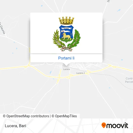Mappa Lucera