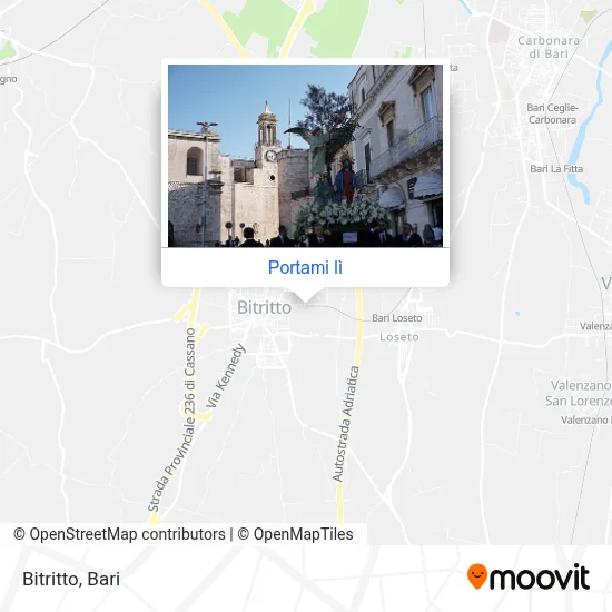 Mappa Bitritto
