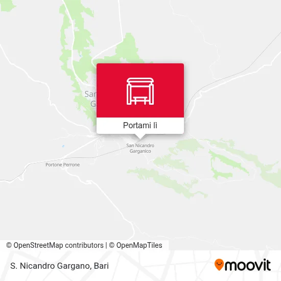 Mappa S. Nicandro Gargano