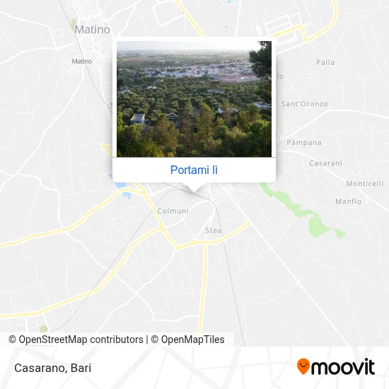 Mappa Casarano