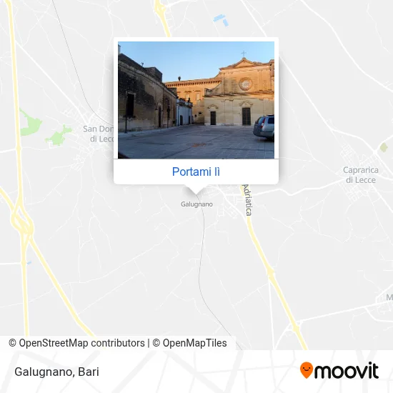 Mappa Galugnano