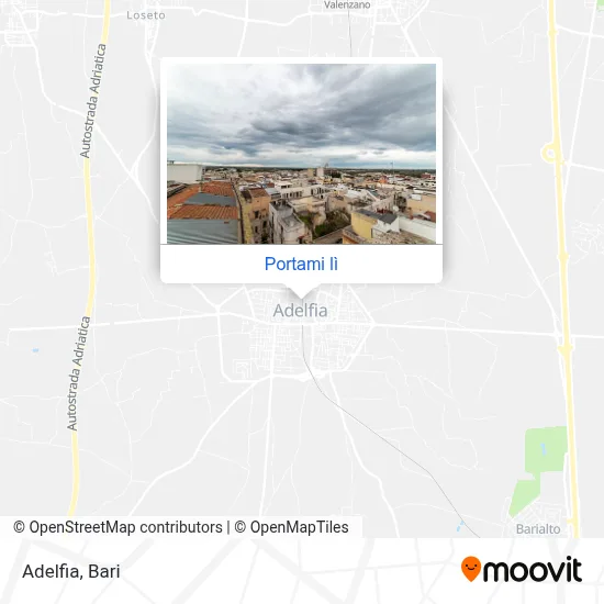 Mappa Adelfia
