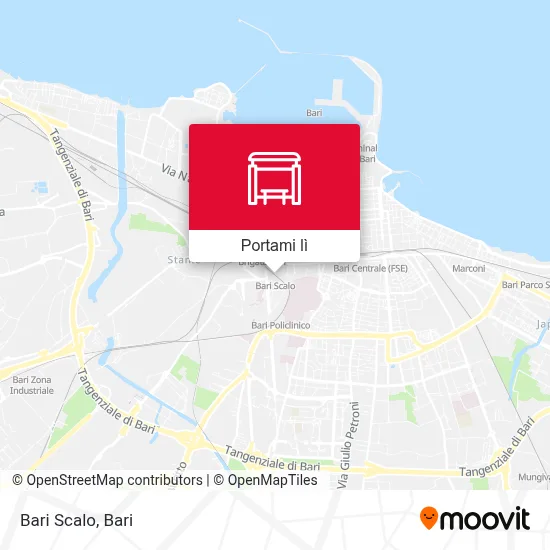Mappa Bari Scalo