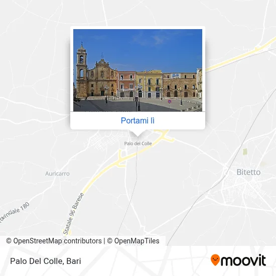 Mappa Palo Del Colle