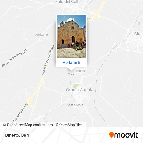 Mappa Binetto
