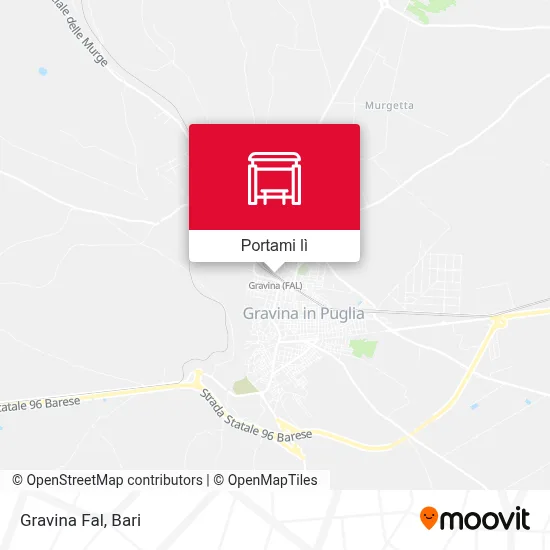 Mappa Gravina Fal