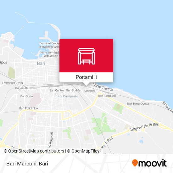 Mappa Bari Marconi