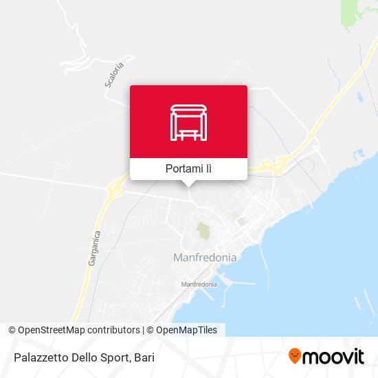 Mappa Palazzetto Dello Sport