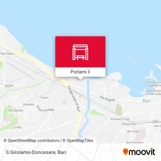 Mappa S.Girolamo-Doncesare