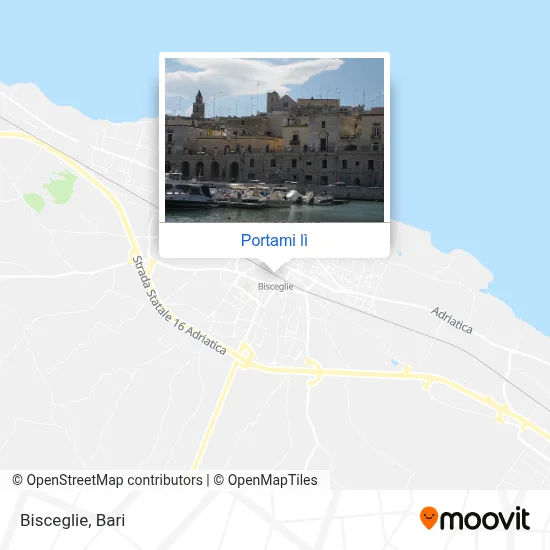 Mappa Bisceglie