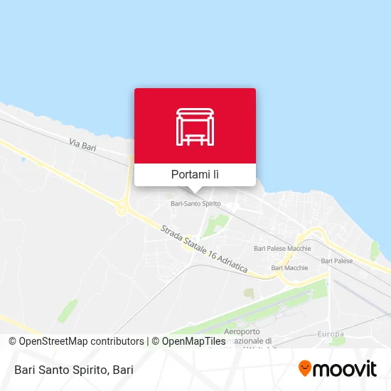 Mappa Bari Santo Spirito