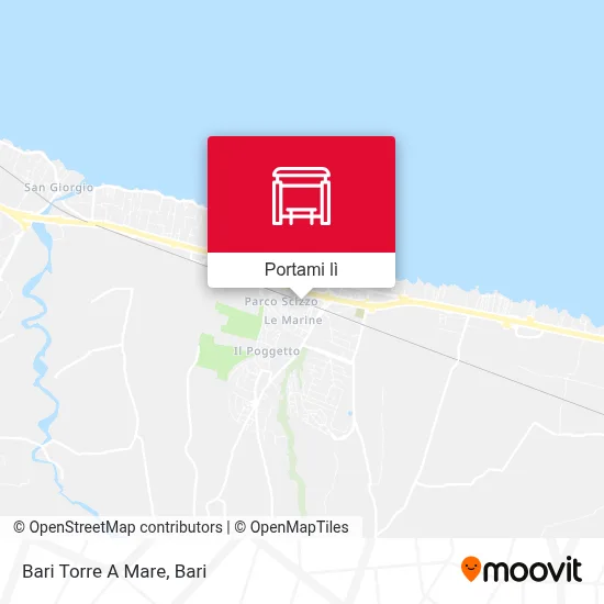 Mappa Bari Torre A Mare