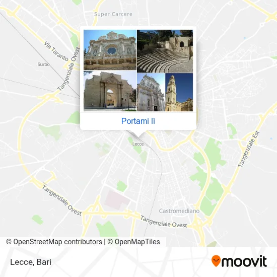 Mappa Lecce