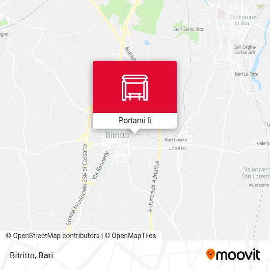 Mappa Bitritto