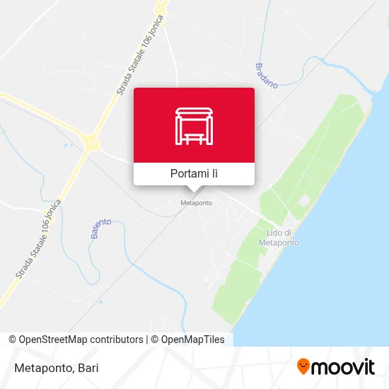 Mappa Metaponto