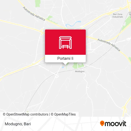 Mappa Modugno