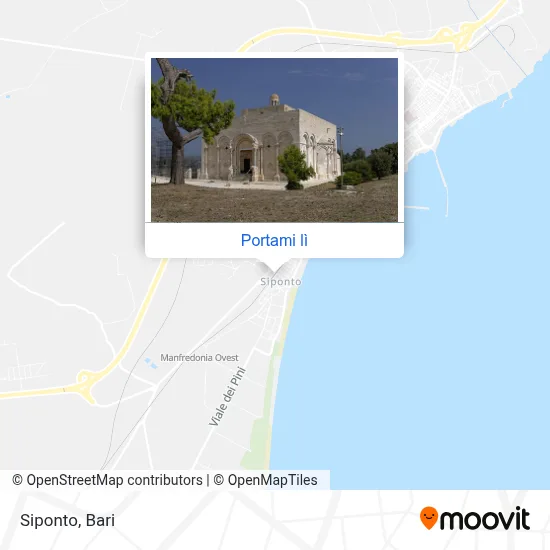 Mappa Siponto