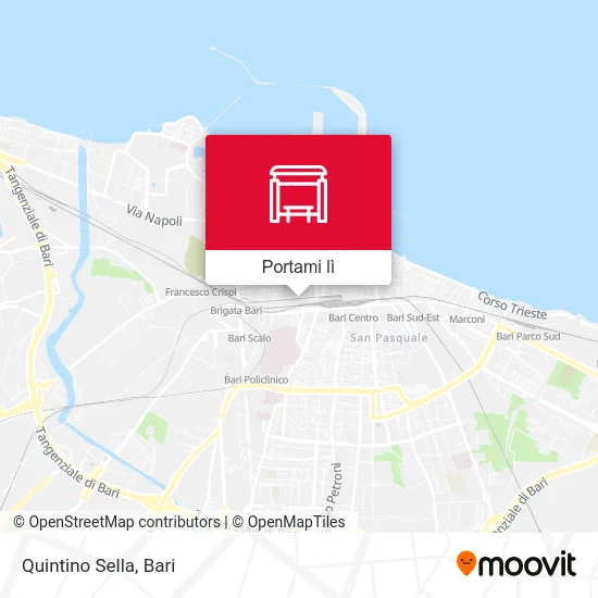 Mappa Quintino Sella