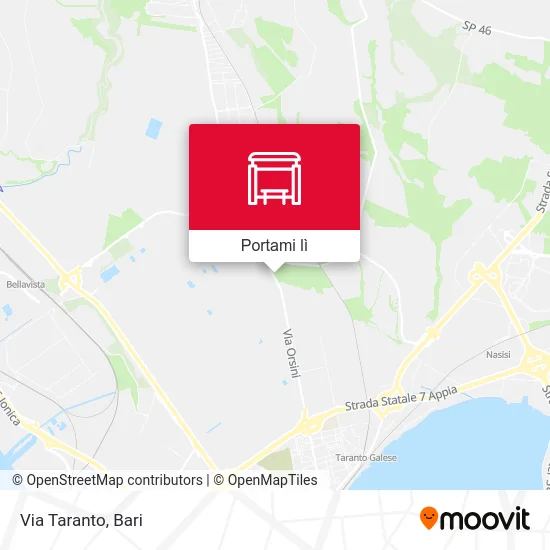 Mappa Via Taranto