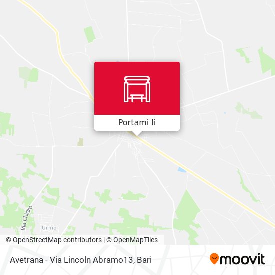 Mappa Avetrana - Via Lincoln Abramo13