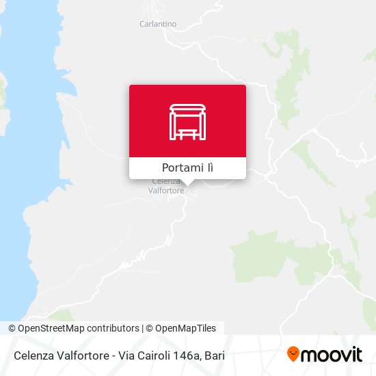 Mappa Celenza Valfortore - Via Cairoli 146a