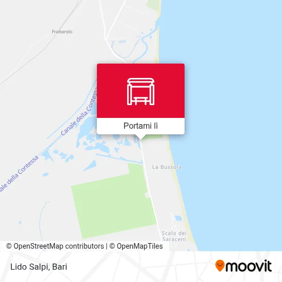 Mappa Lido Salpi