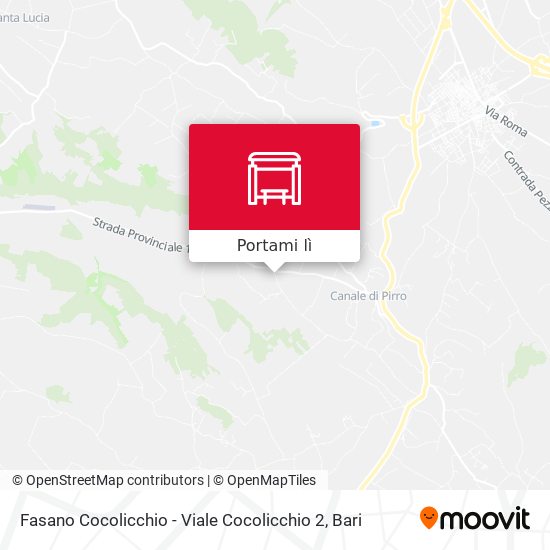 Mappa Fasano Cocolicchio - Viale Cocolicchio 2