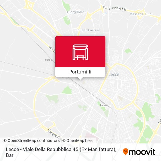 Mappa Lecce - Viale Della Repubblica 45 (Ex Manifattura)