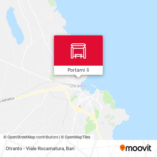 Mappa Otranto - Viale Rocamatura