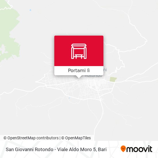 Mappa San Giovanni Rotondo - Viale Aldo Moro 5